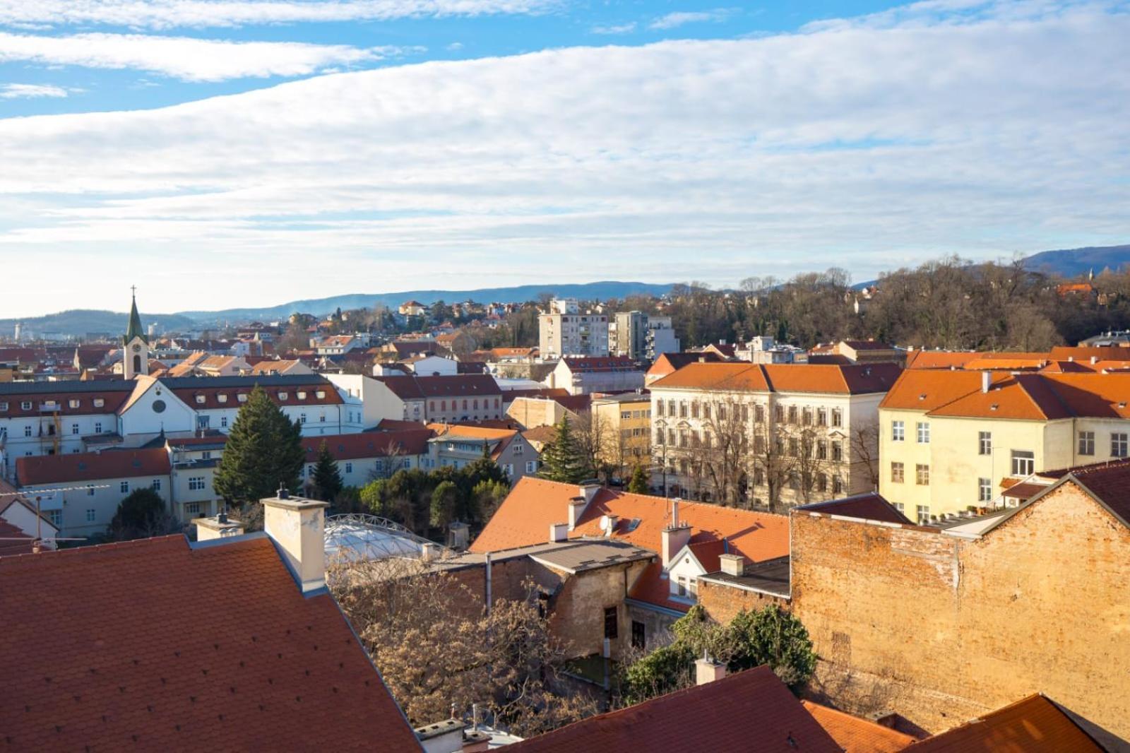 Apartmán View Of Záhřeb Exteriér fotografie